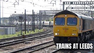 Trains at Leeds: 29-4-2022