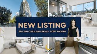 NEW LISTING: 804 301 Capilano road, Port Moody, BC #CondoForSale  #NewListing  #PortMoodyHomes