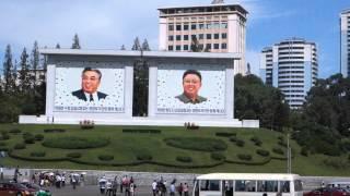 Driving Through the Center of Pyongyang, North Korea