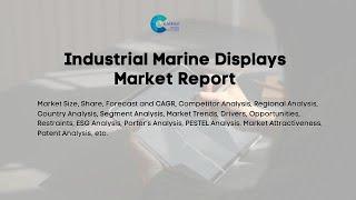 Industrial Marine Displays Market Report 2024 | Forecast, Market Size & Growth