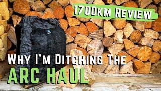 ZPacks Arc Haul Review - 1000 Mile Gear Review of my Thru Hiking Backpack