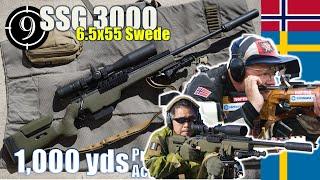  SIG Sauer SSG 3000 [ 6.5x55 SE  "Comp 200 STR" Sniper Rifle] to 1,000yds: Practical Accuracy