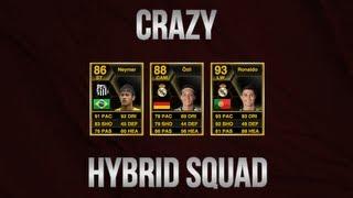 IF Ronaldo, IF Neymar! - Crazy Hybrid Squad - Fifa 13 Ultimate Team