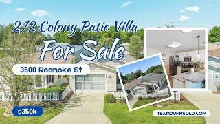 Home For Sale in The Villages, FL. Beautiful  Patio Villa in the best golf community to retire!