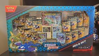 "Stupid Monkey." Pokemon Crown Zenith Sea & Sky Premium Collection!  #pokemon #crownzenith #hoenn