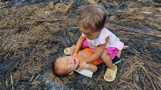 Buy meat to cook a meal with 2 children - Mother 18 - orphan