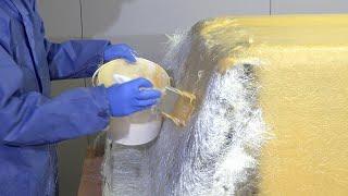 How to Laminate Large Composite (Fibreglass) Moulds