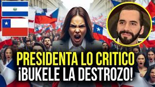 ¡PRESIDENTA INTENTO HUMILLAR A BUKELE! BUKELE LA DESTRUYO CON ARGUMENTOS