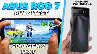 Asus ROG Phone 7 - PUBG Test with FPS  (BEST 90FPS Android Gaming Phone)