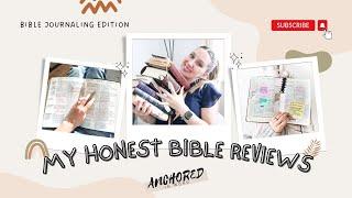 My Honest Reviews on My Journaling Bibles