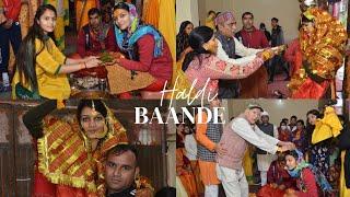 Garhwali mangal /BAANDE /Haldi /Bhavna Pokhriyal & Family 