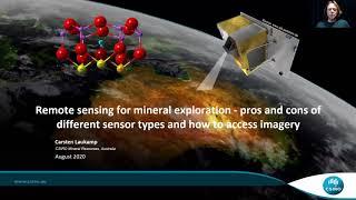 Carsten Laukamp - Remote sensing for mineral exploration