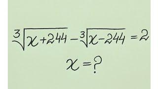 Math Olympiad - Radical Problem - find x! - Very Easy Solution.