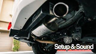 Borla Axle back exhaust setup and Sound || Subaru Crosstrek