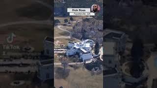 #rickross With The CRAZY 5.8 Million Dollar Mansion  #respectmyregion #rappers #hustle #fyp