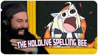 The Funniest Event In Hololive History | Reacting To The HoloEn Speeling Bee