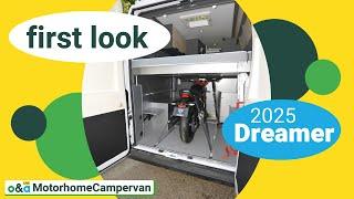 FIRST LOOK at 2025-season campervans from Dreamer - all-new Ford pop-tops and a van with HUGE garage