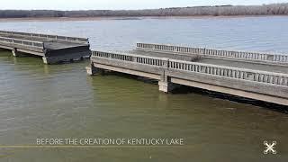 Abandoned Paris Landing Bridges at Kentucky Lake