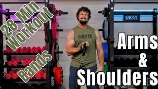 Resistance Bands Arms and Shoulders Workout - 28 Minutes