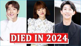 13 Famous K-Drama Celebrity Died Young Age | 2024