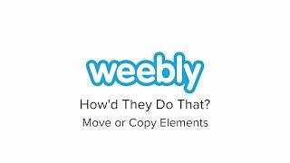 How'd They Do That? Move and Copy Elements