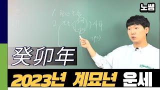 2023년 계묘년 신수 강의, 신년 운세