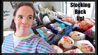 Stocking up!  March Grocery Haul