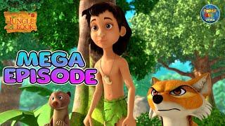 Jungle Book 2 Cartoon For Kids | Jungle Book Mega Episode | English Stories | Funny Wild Animals