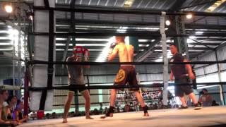 Brendan Vaughan - Exhibition Muay Thai Match - Hands Only - Due To Shin Injury