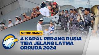 4 Kapal Perang Rusia Kiriman Putin Tiba, Siap Latihan Bersama TNI AL