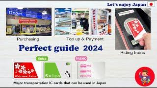 Perfect Guide  Japan’s Suica&PASMO 2024 / Purchasing a Welcome Suica card [Let's enjoy Japan ]