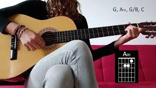 Heaven - Bryan Adams - Guitar Chords - Easy Tutorial - Play Along