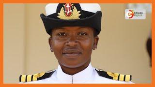 Lt. Col. Faith Mwagandi makes history as the first woman Parade Commander of a national event