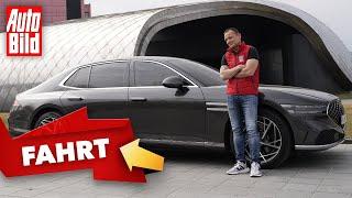 Genesis G90 (2023) | Ist er ein Gegner für die Mercedes S-Klasse? | Erste Fahrt mit Holger Preiss