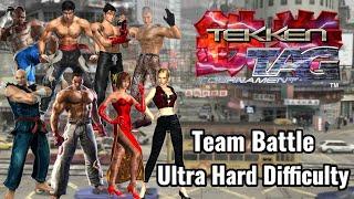 Tekken Tag Tournament | Team Battle | Ultra Hard Difficulty