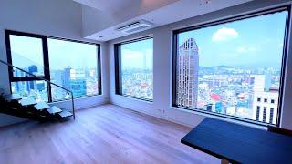 환상적인 강남 시티뷰 펜트하우스 공개합니다! 루시아 도산 208