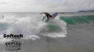 Softech Triplet + FCS MR Twin Fin Review - The Surfboard Guide