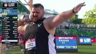 2020 US Olympic Trials Shot Put - Men's Final FULL