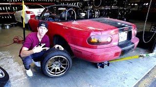 Drift Miata gets new MEAT!