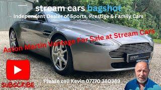 Aston Martin V8 Vantage for sale at Stream Cars Bagshot