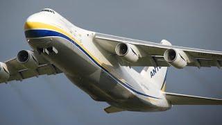 DECOLAGEM ESPETACULAR DO GIGANTE ANTONOV 124-100 CAMPINAS VIRACOPOS