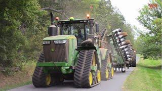 Big Tractors on the Move in Fall Tillage