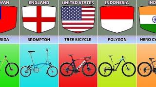 Bicycle Brands From Different Countries