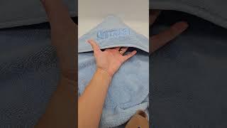 Funky Gifts - Personalised Hooded Towel in Light Blue