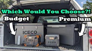 72 Hour Compressor Fridge Showdown! Budget Cost VS Premium Cost!  #iceco #ecoflowglacier