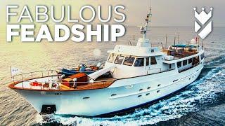 FEADSHIP "MONARA" IS A RARE GEM OF A YACHT!