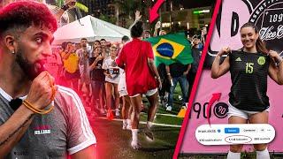 Brazilian Influencer Vs Miami’s best BALLERS! 1V1s for $2000!!