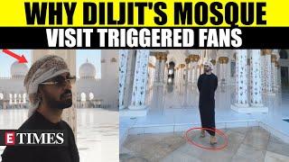 Diljit Dosanjh Faces Backlash in Abu Dhabi; Controversy Erupts Over His 'Disrespectful' Gesture