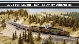 2021 Full Layout Tour - Southern Alberta Rail