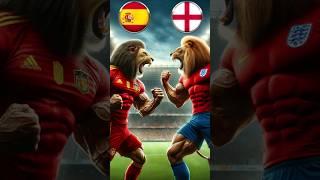 Spain vs England: Euro 2024 Final #4kedit